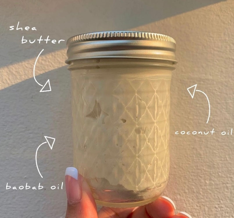 Homemade Whipped Shea Butter